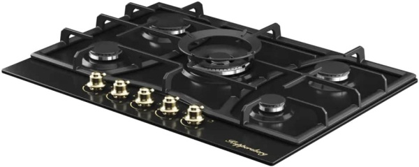 Газовая варочная поверхность Kuppersberg FS 710 Ant Bronze