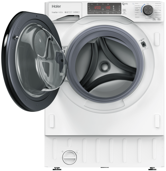 Встраиваемая стиральная машина Haier HWQ90B416FWB-RU