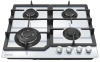 Газовая варочная панель Meferi MGH604WH GLASS COMFORT