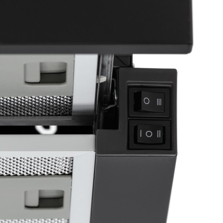 вытяжка Krona KAMILLA T 600 BLACK (2 мотора)