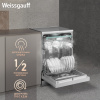Встраиваемая посудомоечная машина Weissgauff DW 6138 Inverter Touch Inox