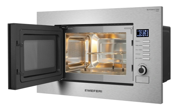 Микроволновая печь встраиваемая Meferi MMO6020IX SLIM POWER