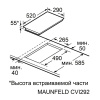 Встраиваемая индукционная варочная панель Maunfeld CVI594SBK Inverter