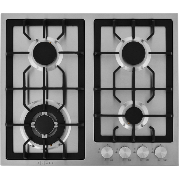 Газовая варочная панель ZUGEL ZGH601X