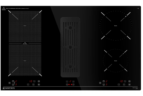 Варочная панель индукционная с вытяжкой Meferi XSMART35IX ULTRA
