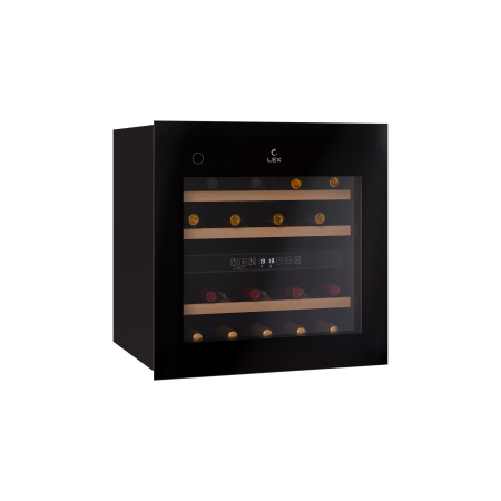 Винный шкаф отдельностоящий Lex LWD6036BL dual zone PP