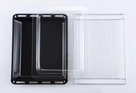 Компактный духовой шкаф с СВЧ Midea MCO82007MGG-I