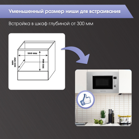 Микроволновка Zigmund & Shtain BMO 21 S