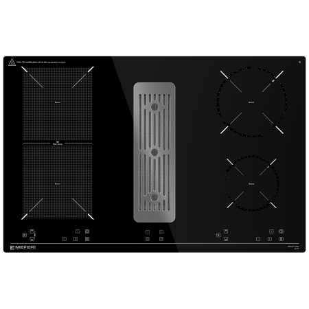 Варочная панель индукционная с вытяжкой Meferi XSMART35IX ULTRA