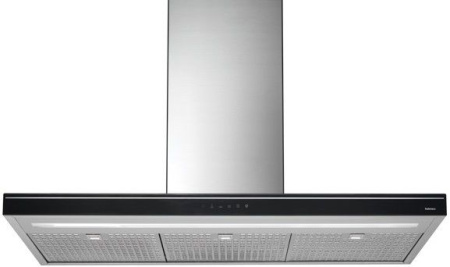 Вытяжка Falmec Silence LUMINA NRS isola 90 inox vetro acciaio (800)