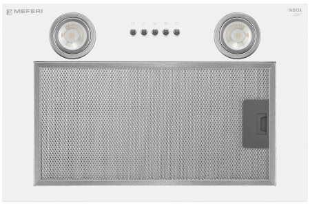 Полновстраиваемая вытяжка Meferi INBOX45WH LIGHT