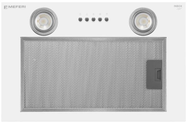 Полновстраиваемая вытяжка Meferi INBOX45WH LIGHT