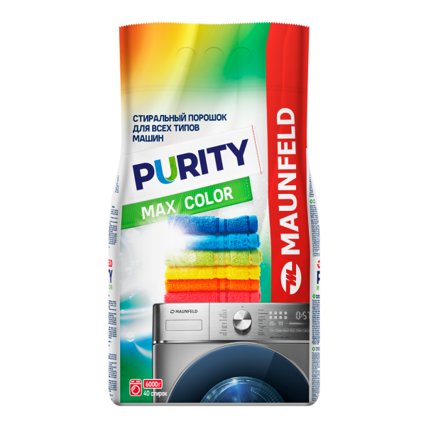 Стиральный порошок  Maunfeld Purity Max Color Automat 6000г MWP6000CA