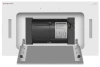 Вытяжка полновстраиваемая Meferi INBOX52WH GLASS COMFORT