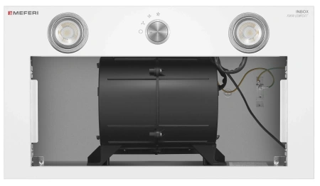 Вытяжка полновстраиваемая Meferi INBOX52WH PUSH COMFORT