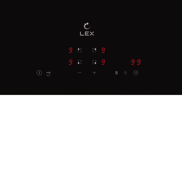 Варочная панель индукционная LEX EVI 640A BL