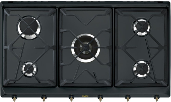 Газовая варочная панель Smeg SRV896AOGH