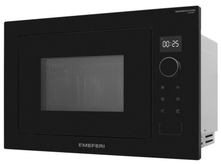Встраиваемая микроволновая печь Meferi MMO6025BK COMFORT