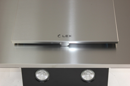 Наклонная кухонная вытяжка LEX Mini S 600 Inox