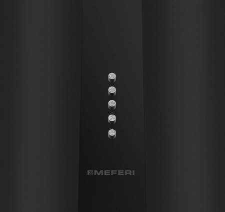 Цилиндрическая пристенная вытяжка Meferi TUBE40BK POWER