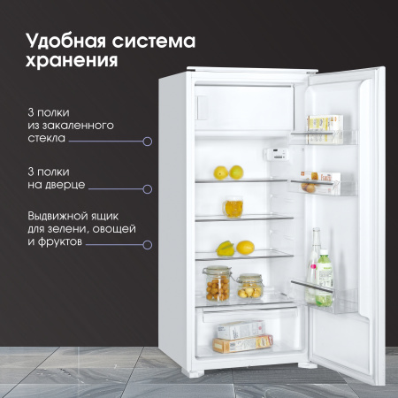 Встраиваемый холодильник Zigmund & Shtain BR 12.1221 SX