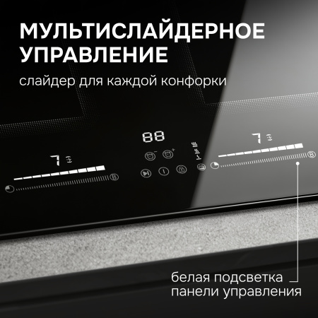 Индукционая варочная панель Zigmund & Shtain CI 69.6 B