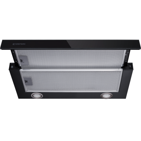 Телескопическая вытяжка MEFERI SLIDEBOX60WH GLASS ULTRA