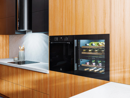 Винный шкаф отдельностоящий Lex LWD6036BL dual zone