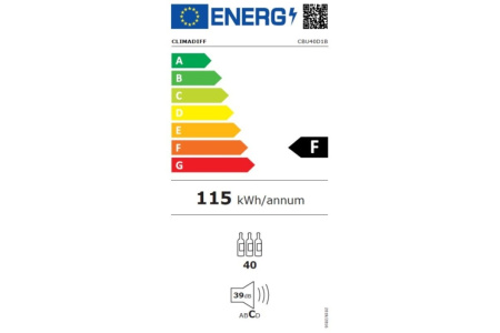 Винный шкаф Climadiff CBU40D1B
