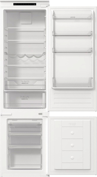 Встраиваемый двухкамерный холодильник Gorenje NRKI419EP1
