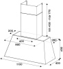 Вытяжка настенная Bertazzoni KR110HER1ADC