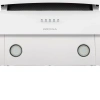 Наклонная вытяжка KRONA INGA 600 white push button