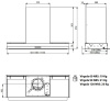 Вытяжка Falmec VIRGOLA (Touch) NRS 90