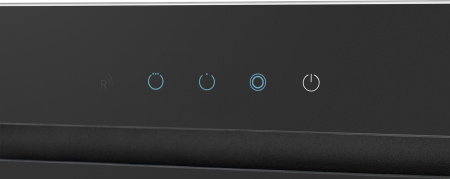 Вытяжка Weissgauff Aura 456 Touch Black Glass