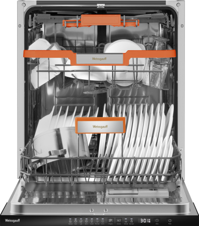 Посудомоечная машина Weissgauff BDW 6037 Inverter AutoOpen Infolight