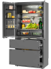 Встраиваемый холодильник HIBERG S-RFQ 800 FB inverter (French door)