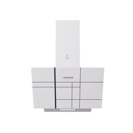 Вытяжка кухонная наклонная LEX MOZA 600 WHITE