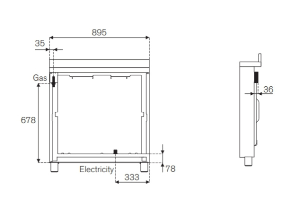Варочный центр Bertazzoni HER906MFESCRT