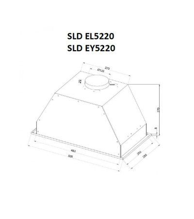 Вытяжка Schaub Lorenz SLD EY5220