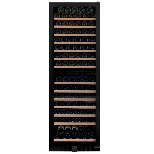 Винный шкаф встраиваемый Dunavox DX-166.428DMBK