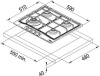 Варочная панель Franke FHTL 604 3G TC GF C