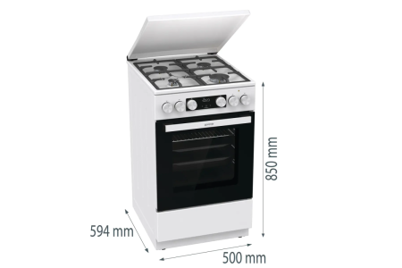Комбинированная плита Gorenje GK5C42WF-B