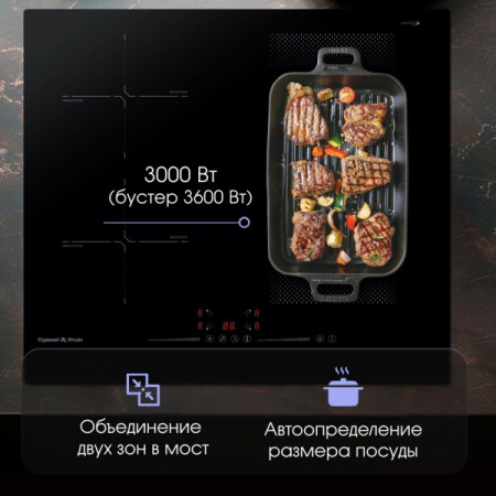 Индукционая варочная панель Zigmund & Shtain CI 61.6 B