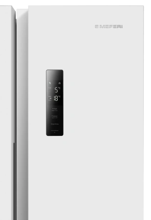 Холодильник с инвертором Meferi MFR78WH TOTAL NO FROST SIDE BY SIDE ULTRA