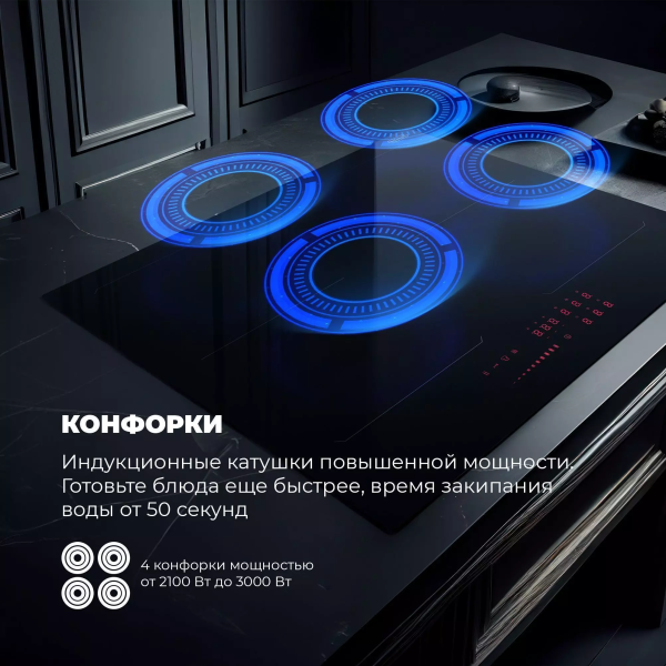 Индукционная варочная панель Delonghi SLI 604 RUS