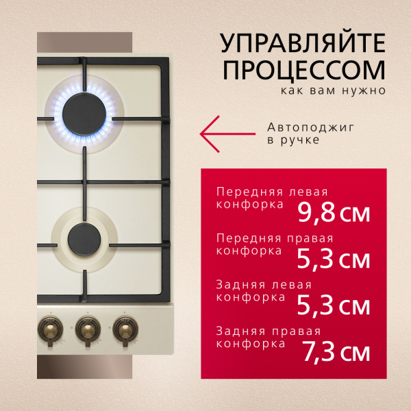Газовая панель Hansa BHGY630390