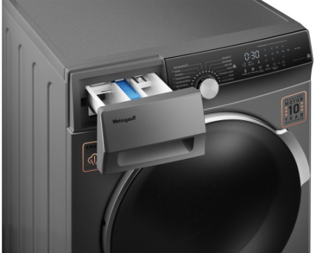 Стиральная машина Weissgauff WM 59412 DC Inverter Steam Silver