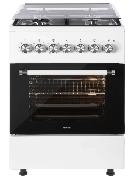 Газовая плита NORDFROST GE 6064 W