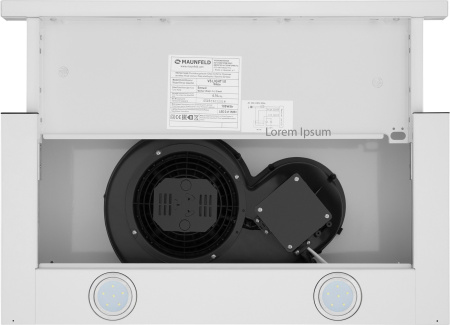 Кухонная вытяжка Maunfeld VS Light 50 белый