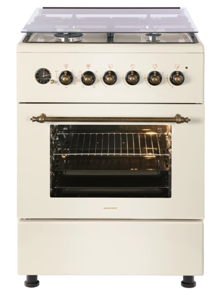 Газовая плита NORDFROST GE 6064 YR